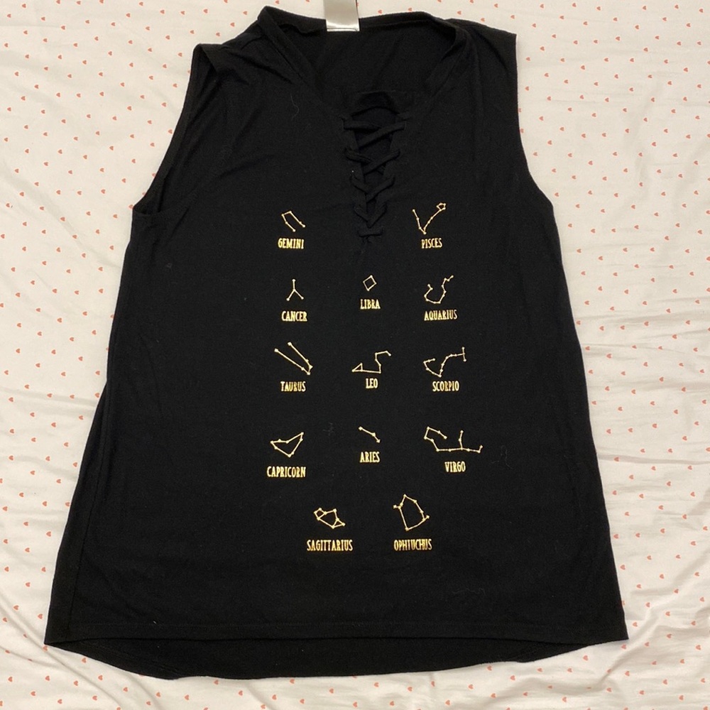 Modern Lux, L, Astrology Tank top